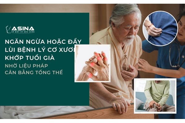 NGĂN NGỪA HOẶC ĐẨY LÙI BỆNH LÝ CƠ XƯƠNG KHỚP TUỔI GIÀ NHỜ LIỆU PHÁP CÂN BẰNG TỔNG THỂ